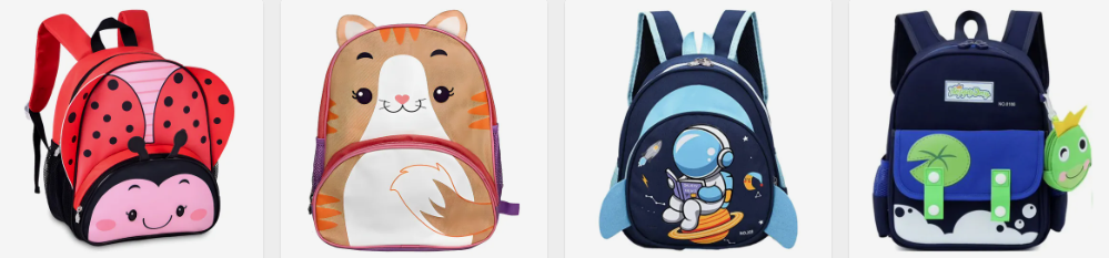 Mochila Infantil Animais Zoo Clio Pets - Cachorro 2020 Cor Joaninha 25